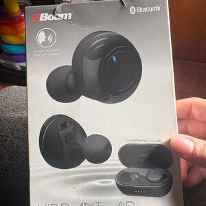 2Boom True Wireless Bluetooth Earbuds - Black
